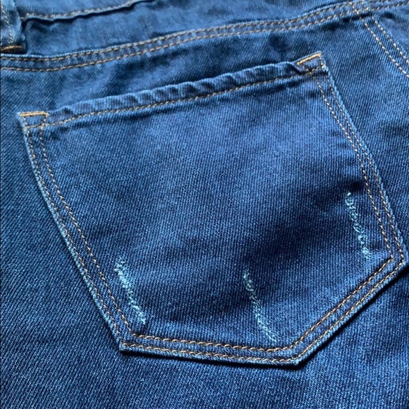 FIRE LOS ANGELES Blue Dark Wash Denim Jeans 28 - Picture 5 of 7